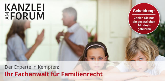 Der Experte in Memmingen: Ihr Fachanwalt für Familienrecht | Kanzlei am Forum
